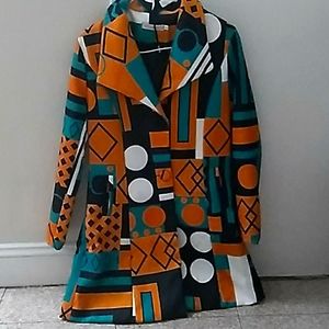 Gorgeous and vibrant woolen jacket
